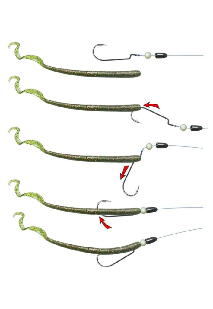 Техаська оснащення: кріплення приманки
