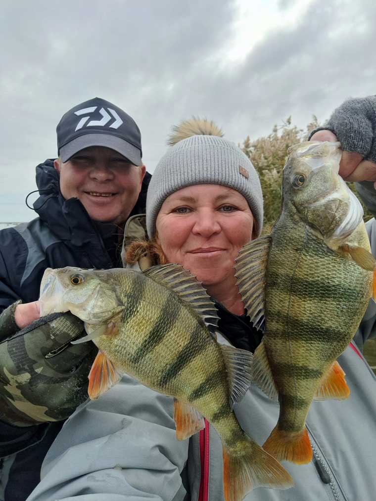 Ловля окуня осенью