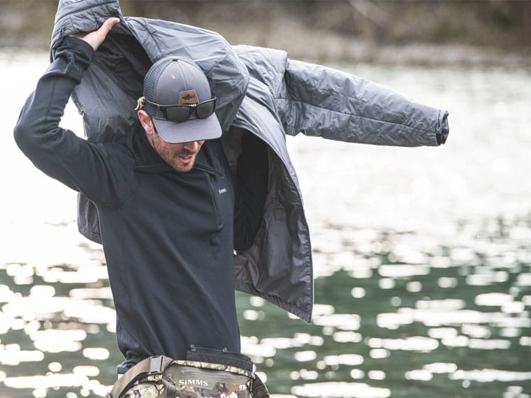 Одежда для осенне-зимней рыбалки Simms