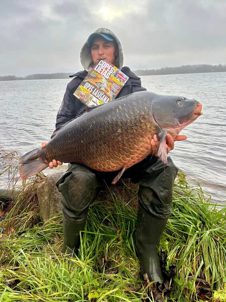 В Латвии новый рекорд по карпу. Фото 2