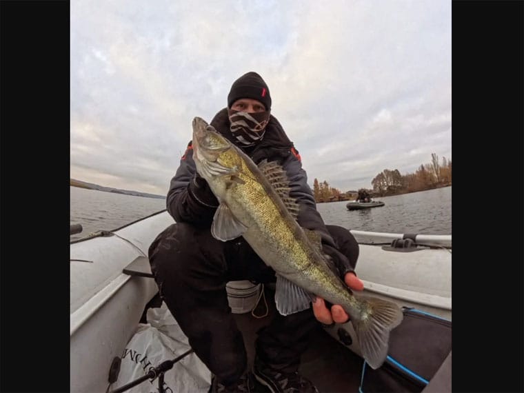 Рибалка з Києва поділився досвідом успішного полювання на дніпровського судака
