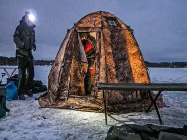 Зимова риболовля з комфортом