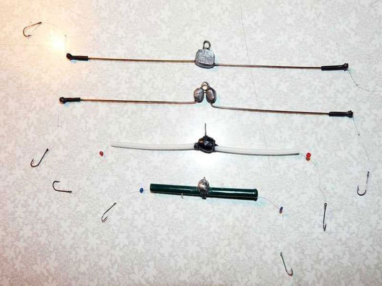 Оснащення для лову ляща на коромисло