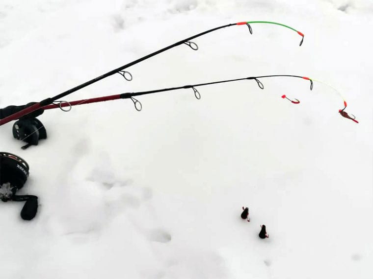 Помилки під час лову окуня взимку