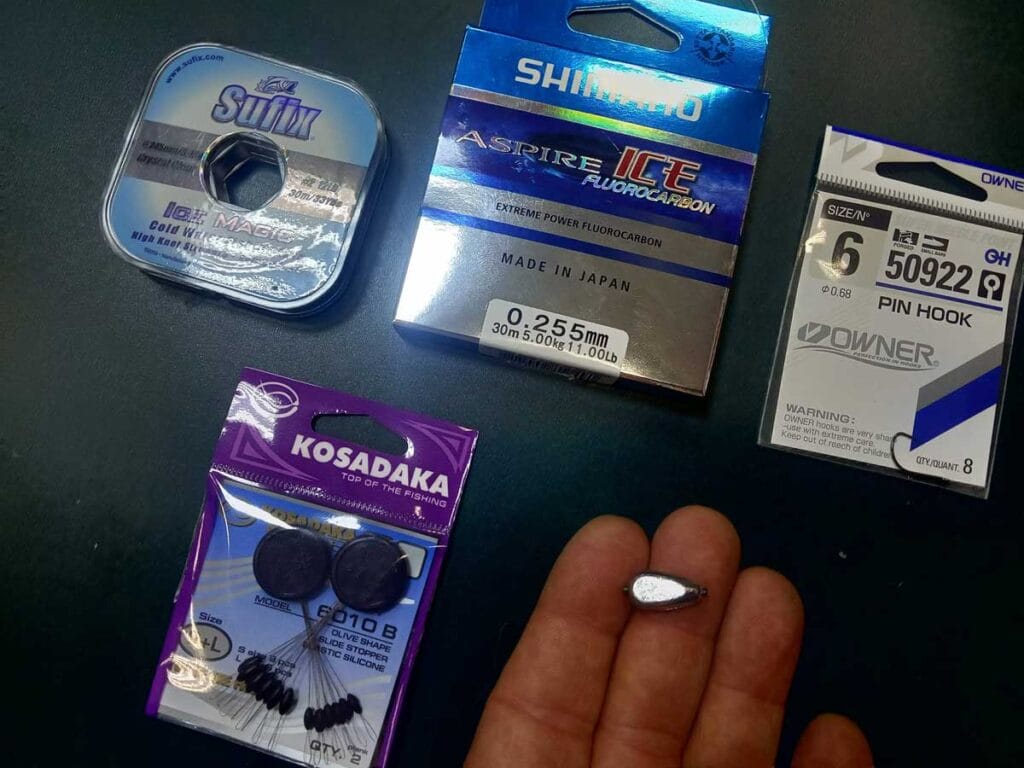 Поставушка для ловли форели зимой. Фото 2