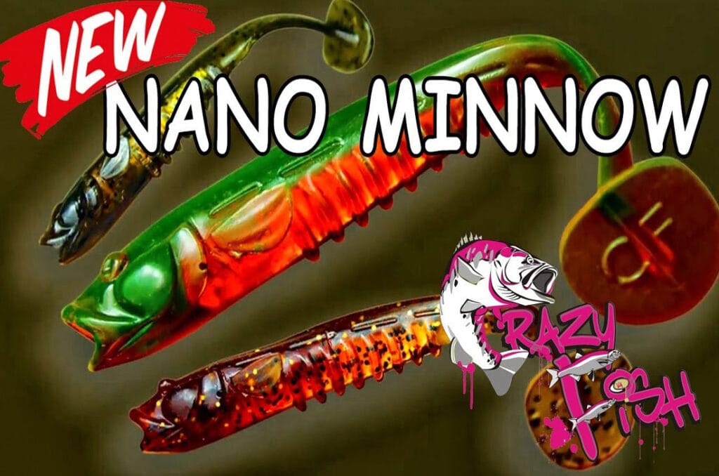 Лучшая приманка на окуня: Crazy Fish Nano Minnow