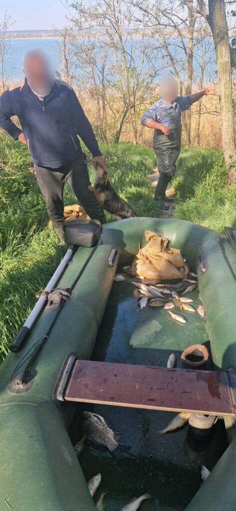 Браконьеры на озере Ялпуг выловили 75 рыб, нанеся ущерб на 188 190 грн