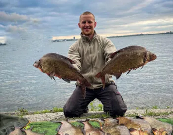 Королівський лящ на фідер: рибалка поділився своїм трофейним уловом