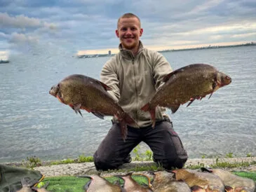 Королівський лящ на фідер: рибалка поділився своїм трофейним уловом