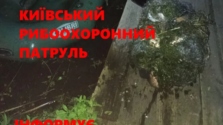 Браконьєр на Київщині завдав збитків на 108 тисяч гривень