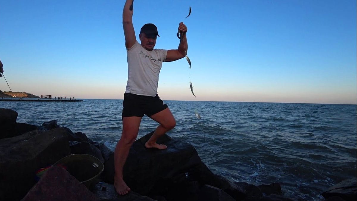 Морська риболовля в Одесі