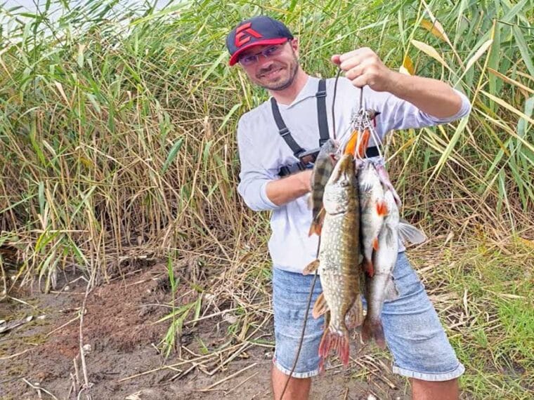 Рыбак раскрыл секрет ловли судака и щуки в мутной воде