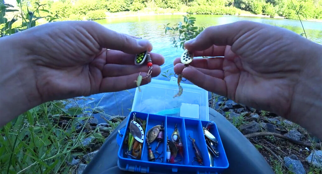 Вертушки на окуня восени