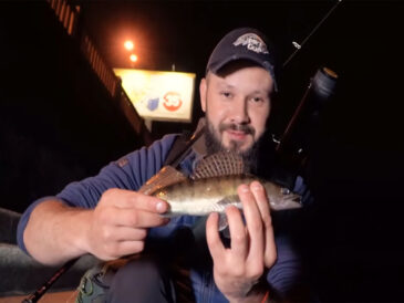 Ночная рыбалка на судака в Киеве: свет и течение - лайфхак