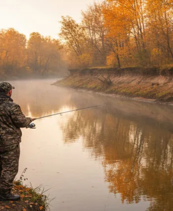 Зграйний окунь біля брівок: поради експерта щодо лову в жовтні