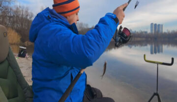 Фідер у листопаді: ловля підлящика в затоці SkyMall