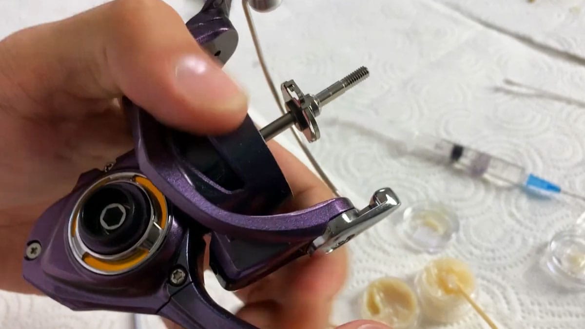 Смазка спиннинговой катушки