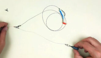 Как связать отводной поводок - топ-3 рабочих монтажа