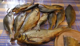 Как закоптить плотву и окуня дома - рабочий температурный режим