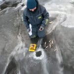 Секреты декабрьского фидера: в Киевской области нашли ключик к капризной плотве (видео)