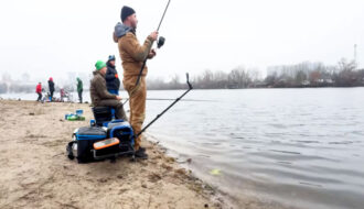 Риболовля на фідер у Києві: затока Берковщина