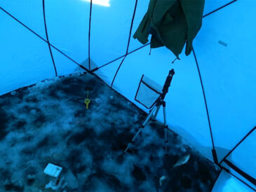 Плотва и густера на Каменском водохранилище при морозе -16°C