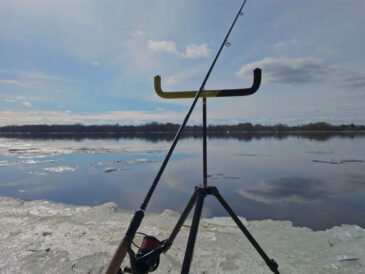 Особенности применения тяжелых фидерных снастей на русловом свале Днепра
