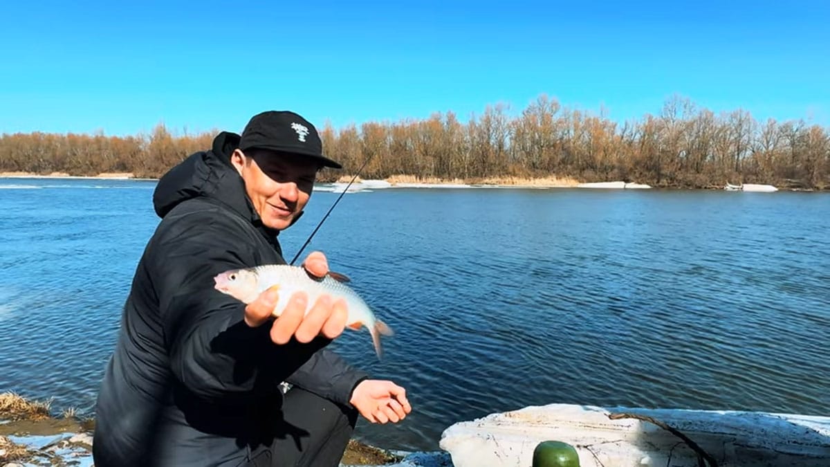 На Десні пішло перше весняне клювання плітки: рибалки розкрили тактику