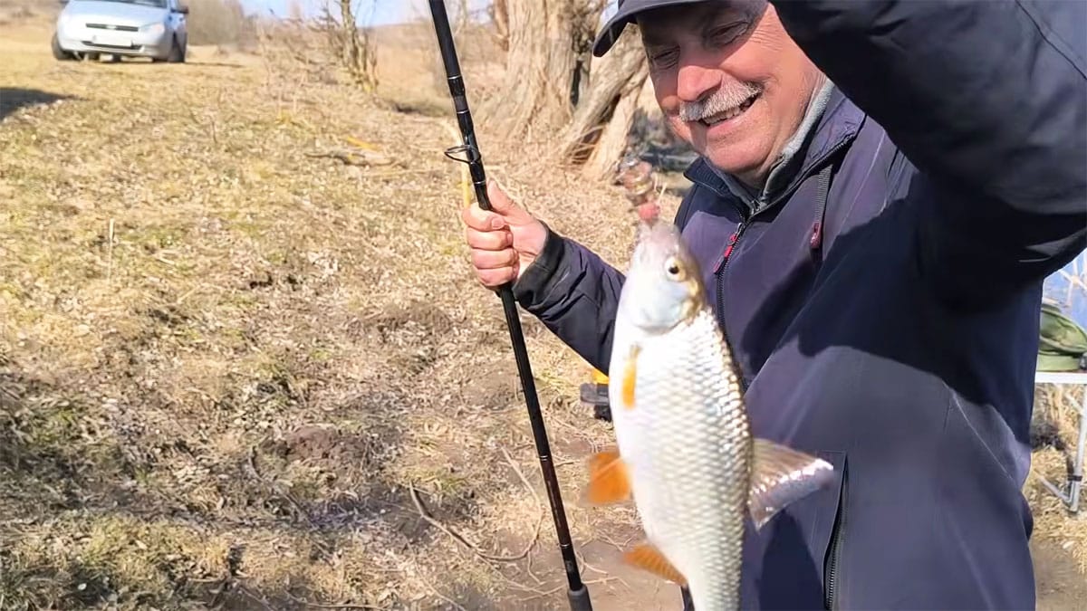 Плотва проснулась: аномальный клев на Южном Буге