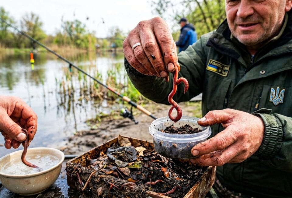 Червь вялый и не держится на крючке: 2 способа вернуть ему активность за минуты