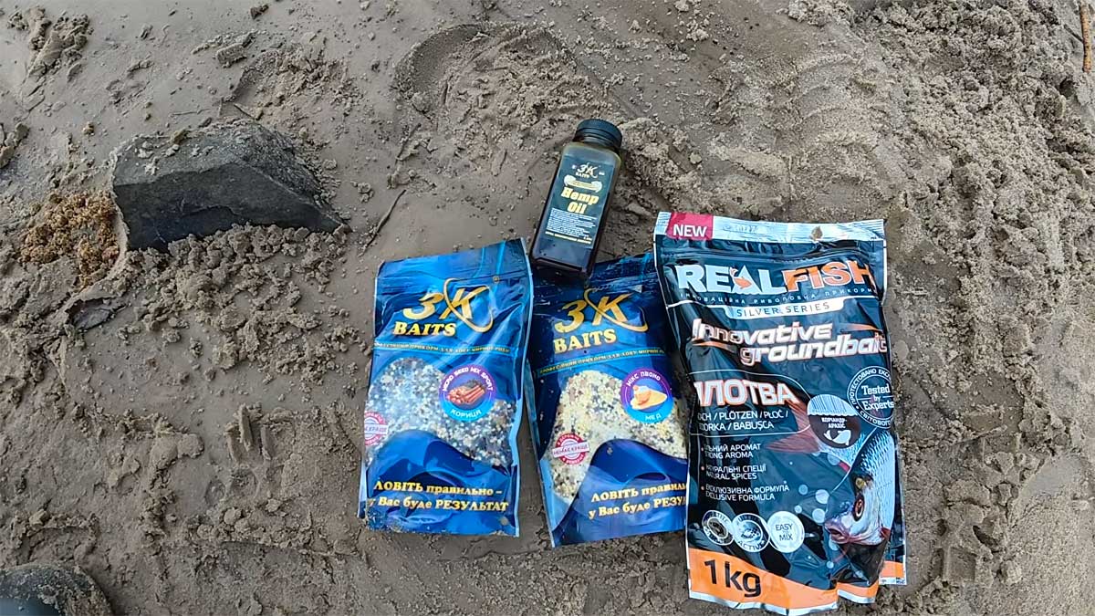 Додавання великої фракції у прикормку, щоб відсікти дрібну плітку