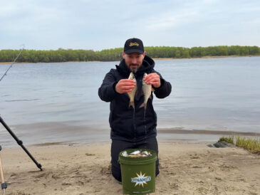 Весенний фидер на Днепре: почему лещ игнорирует прибрежную зону