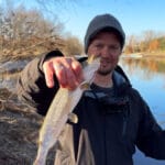 Весь карась в корчах: на разливах Ирпеня начался клев перед дождем