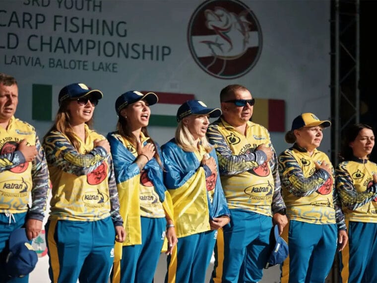 Жіноча збірна України з ловлі коропа стала чемпіоном світу в Латвії