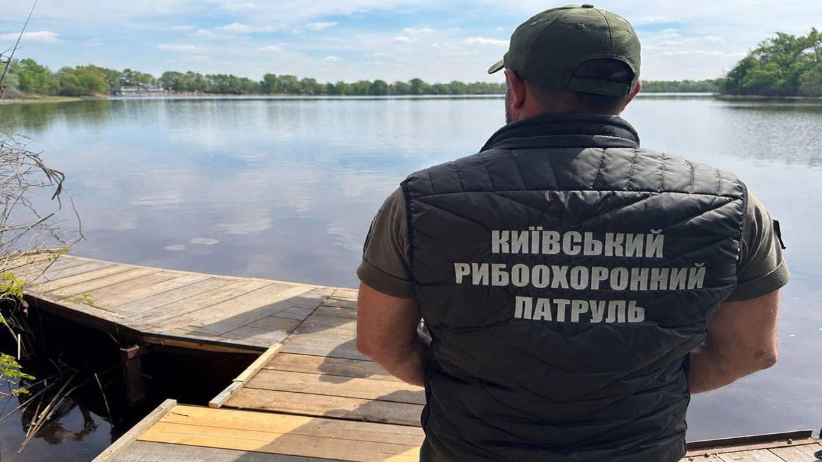 На Київщині знайшли сітку з рибою та 12 кг сазана на ринку