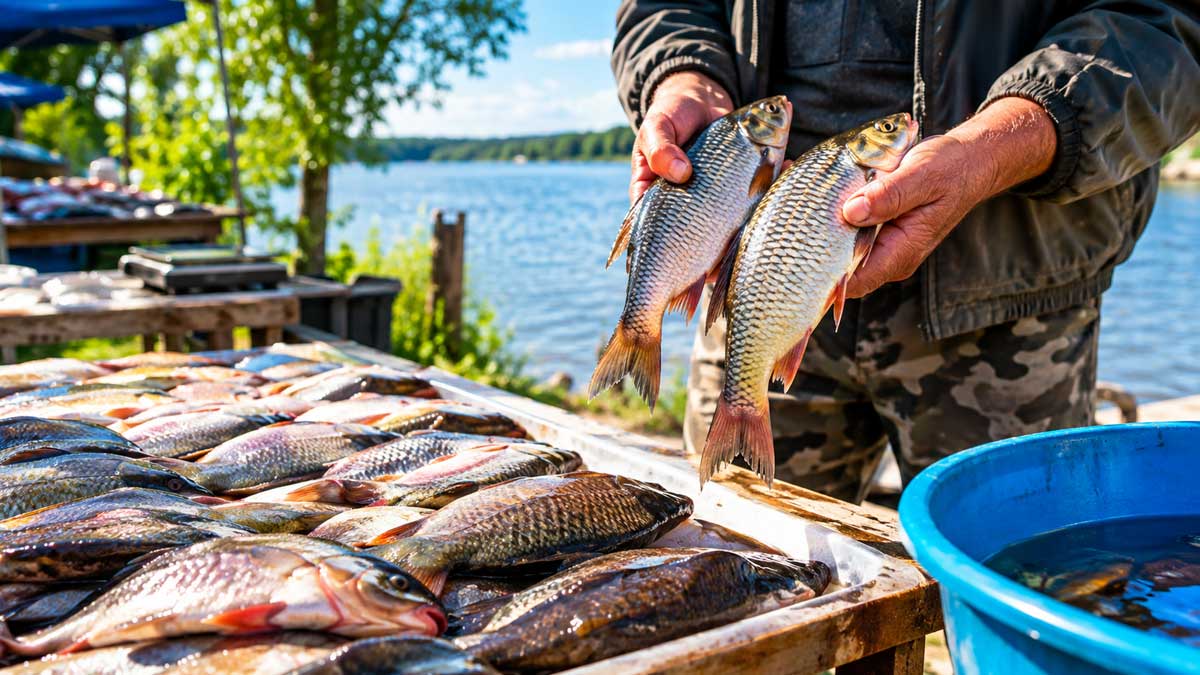 Упіймав рибу та вирішив продати на ринку: що заборонено законом