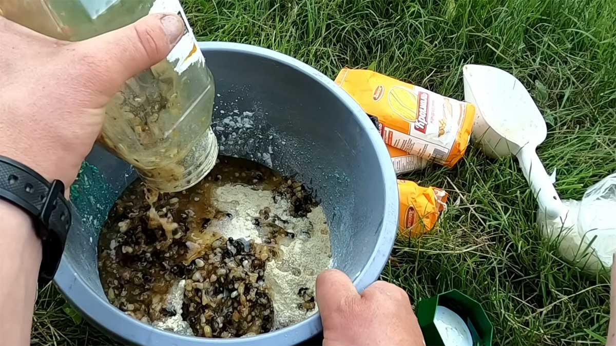 Не покупаю дорогую прикормку в магазине: делаю убойную кашу на толстолоба из копеечных ингредиентов